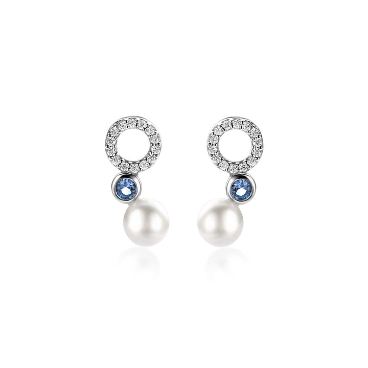 Zinzi Earrings Silver Zio2442