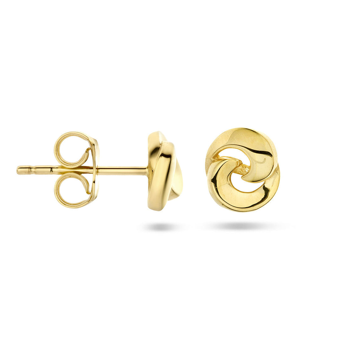 ear studs 14K yellow gold