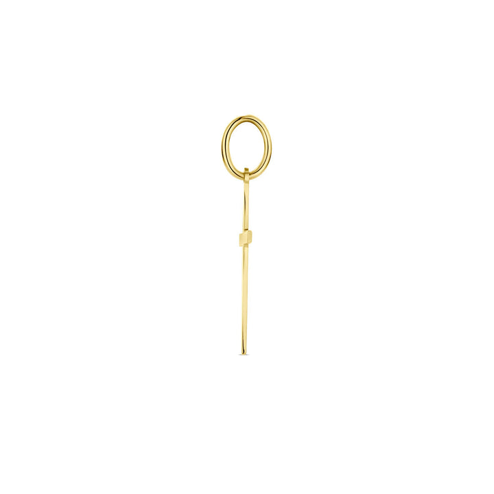 pendant cross 14K yellow gold