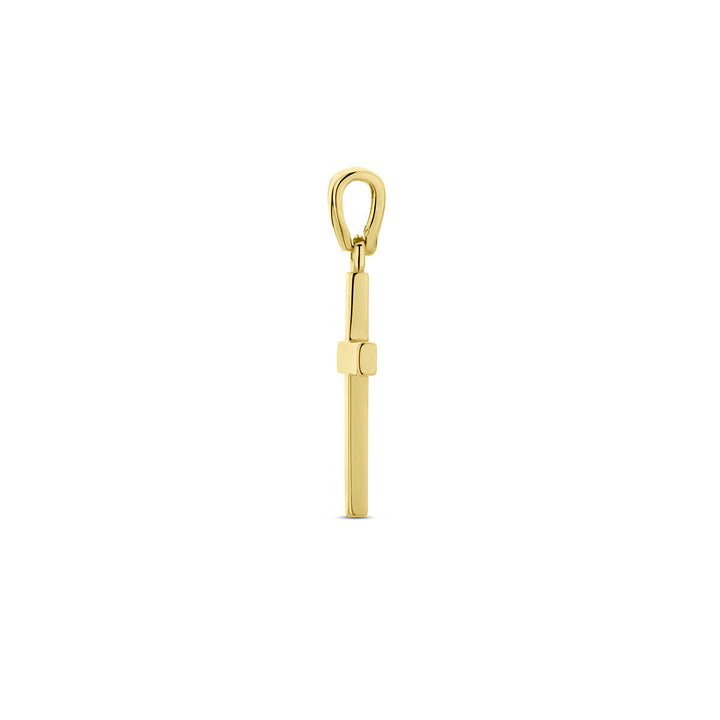 hanger kruis 14K geelgoud