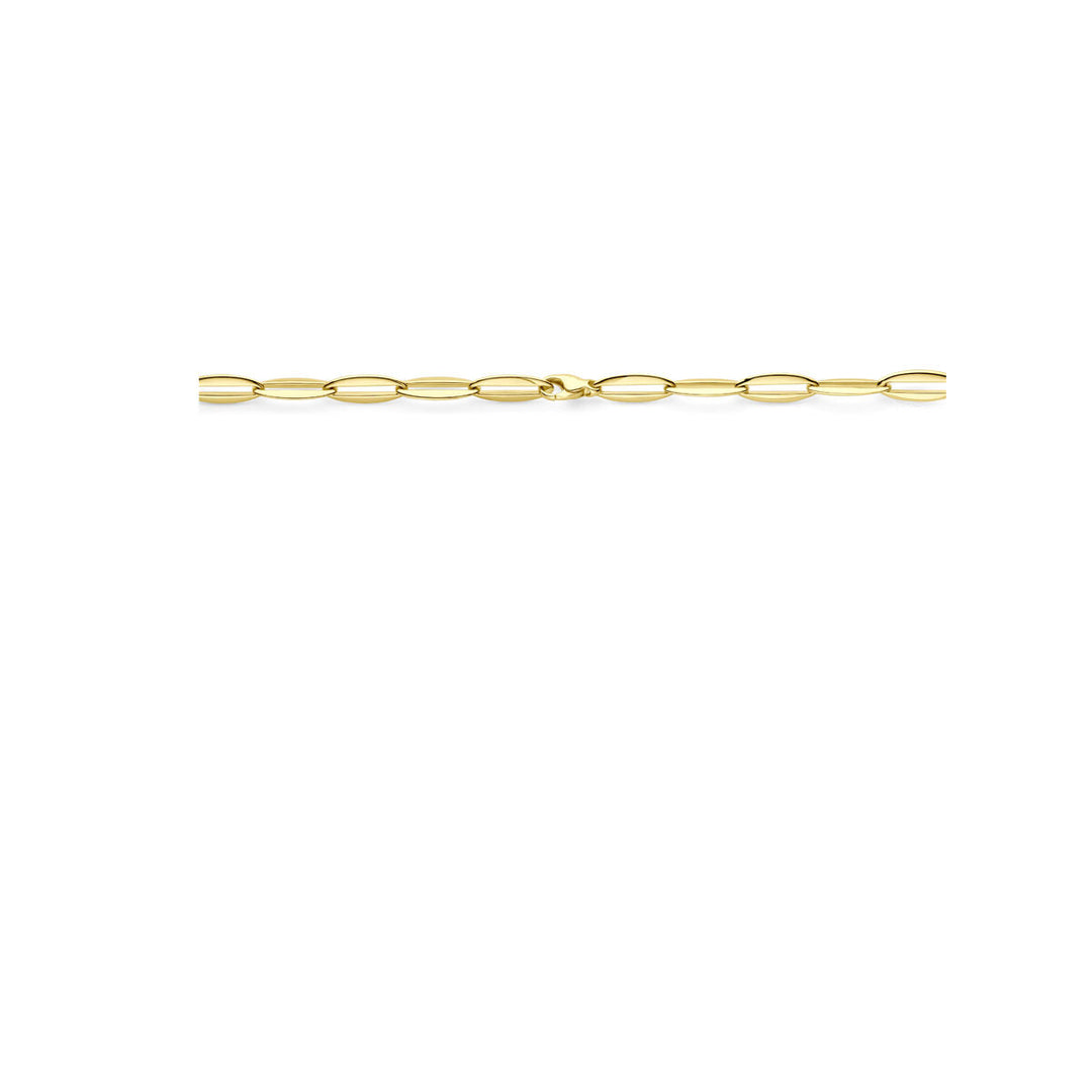 necklace anchor 7.2 mm 44.5 cm 14K yellow gold