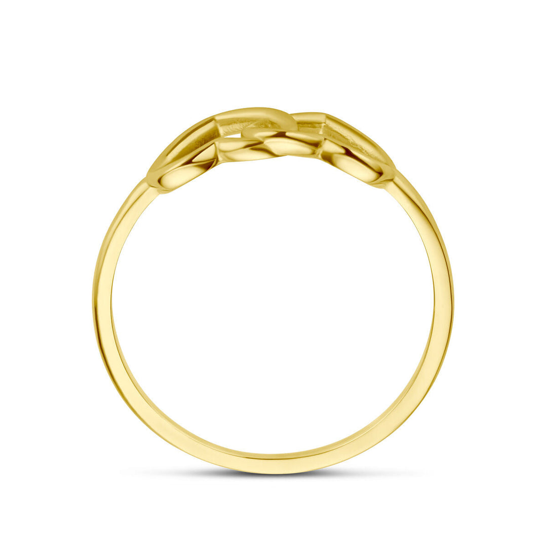 ring hearts 14K yellow gold