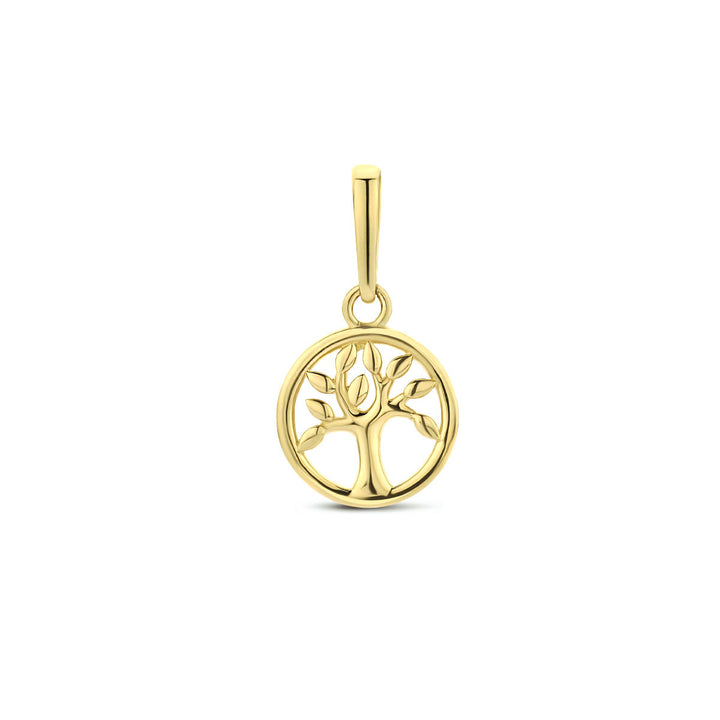 pendant tree of life 14K yellow gold