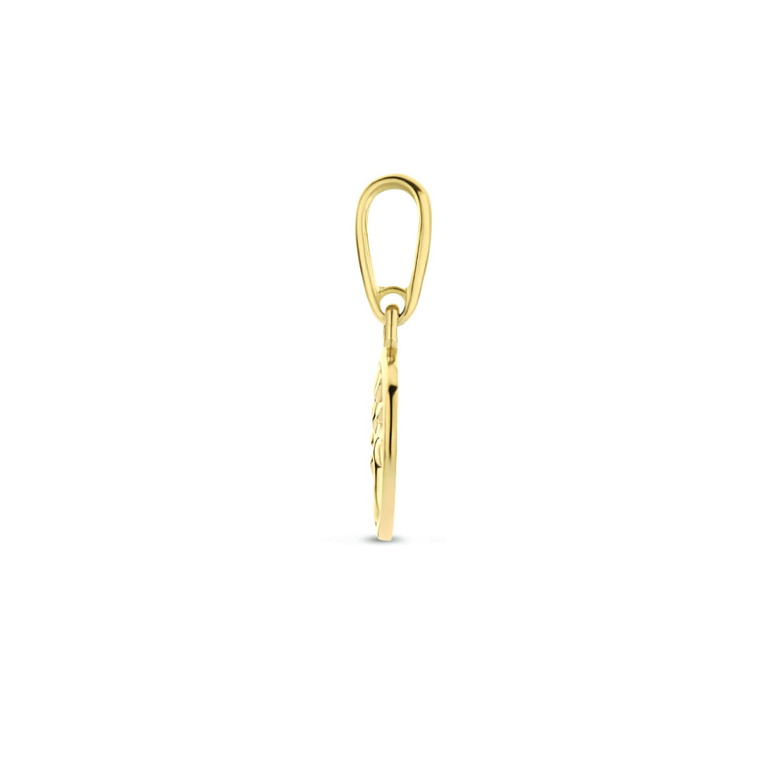 pendant tree of life 14K yellow gold