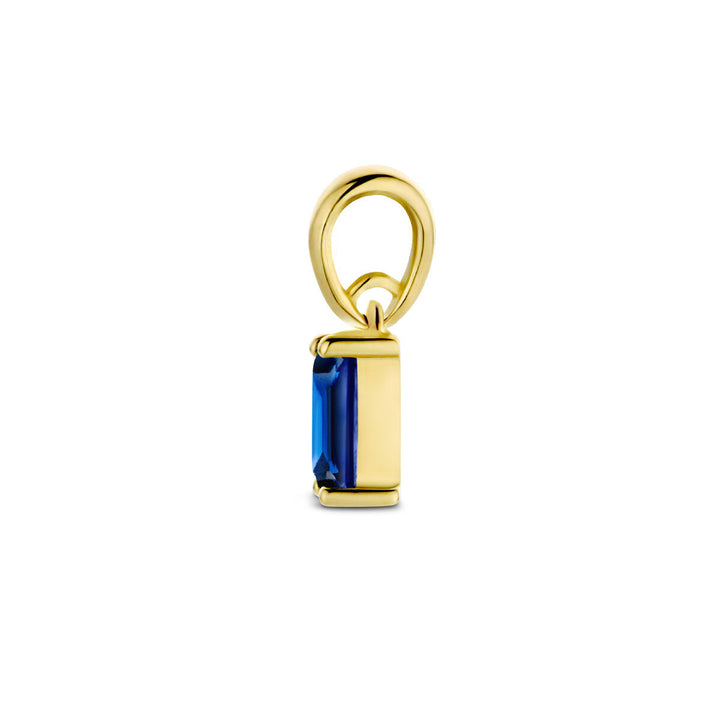 pendant with birthstone 14K yellow gold