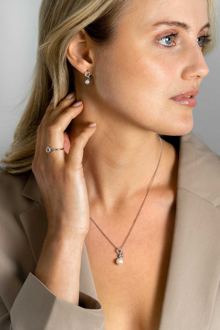 Zinzi Earrings Silver Zio2442