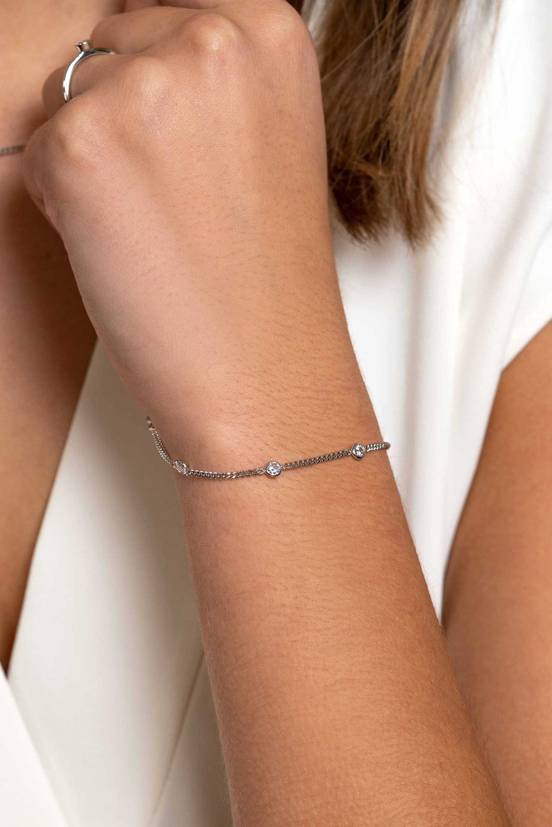 Zinzi Bracelet Silver Zia2263