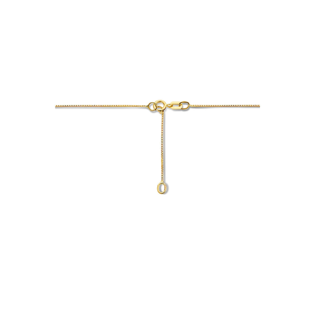 pearl necklace 42 - 45 cm 14K yellow gold