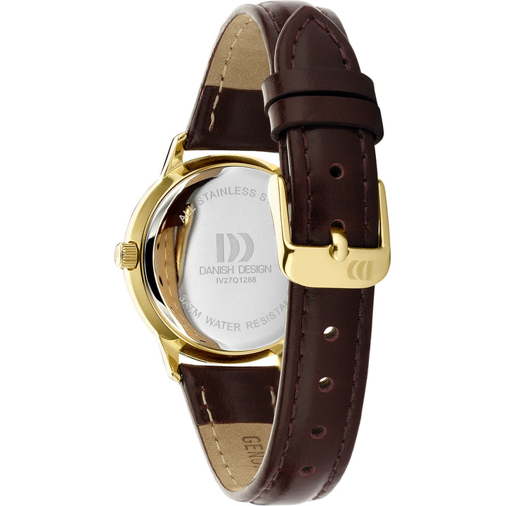 Danish design ladies watch burgundy dial - IV27Q1288