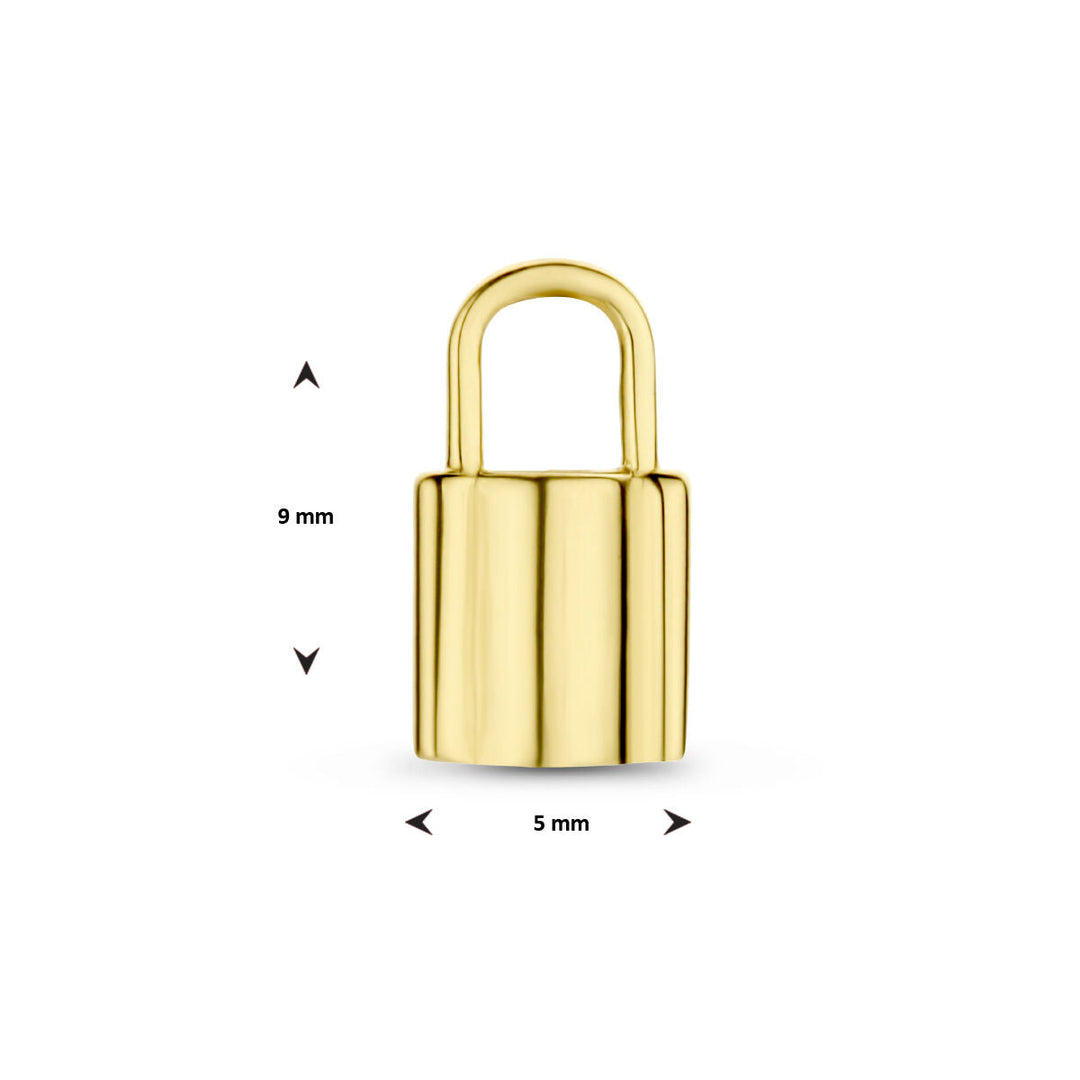 hanger slot 14K geelgoud