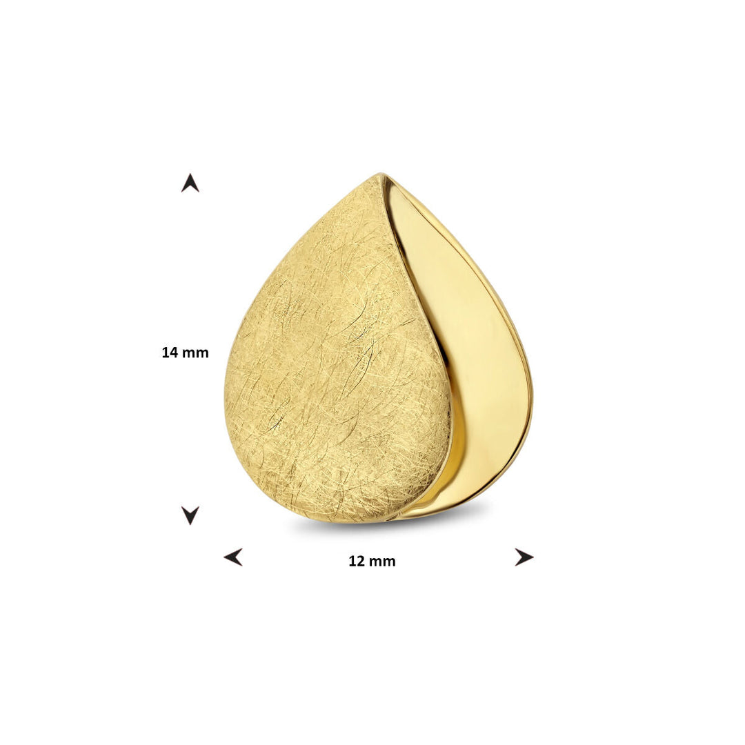 pendant polish/matt 14K yellow gold