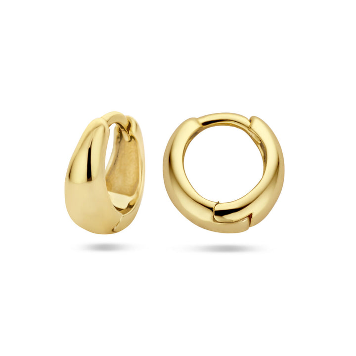 drop earrings 1 micron silver gold plated (yellow)
