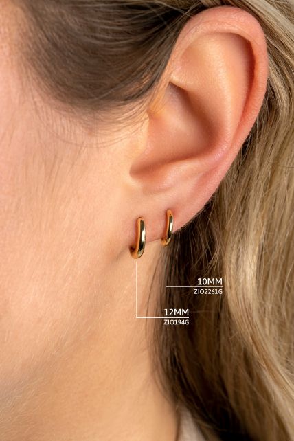 Zinzi Earrings Gold Plated Zio194 G