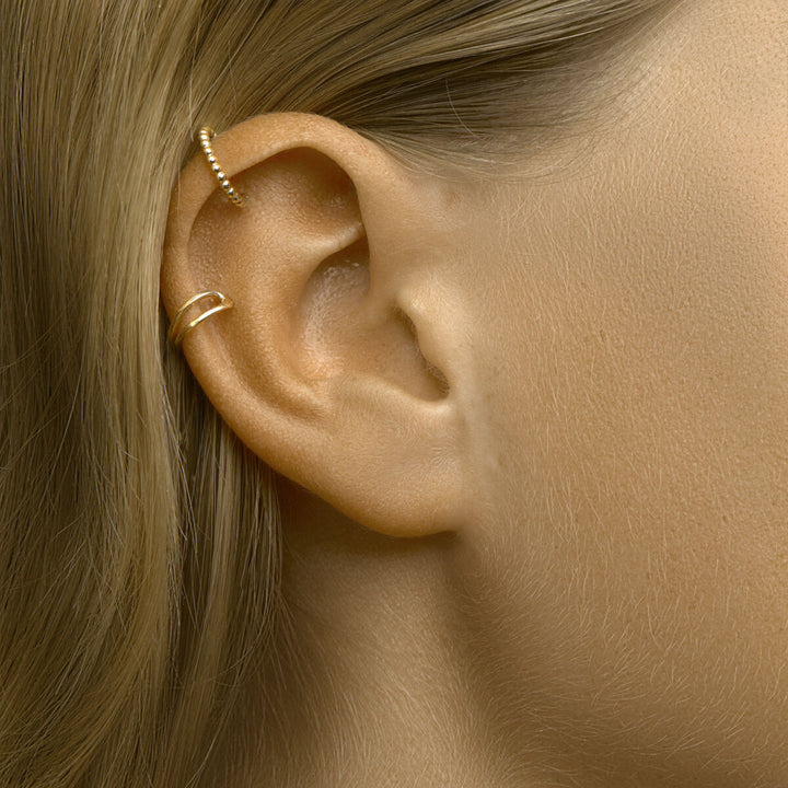 earcuff per piece 14K yellow gold