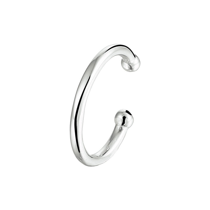earcuff silver rhodium plated