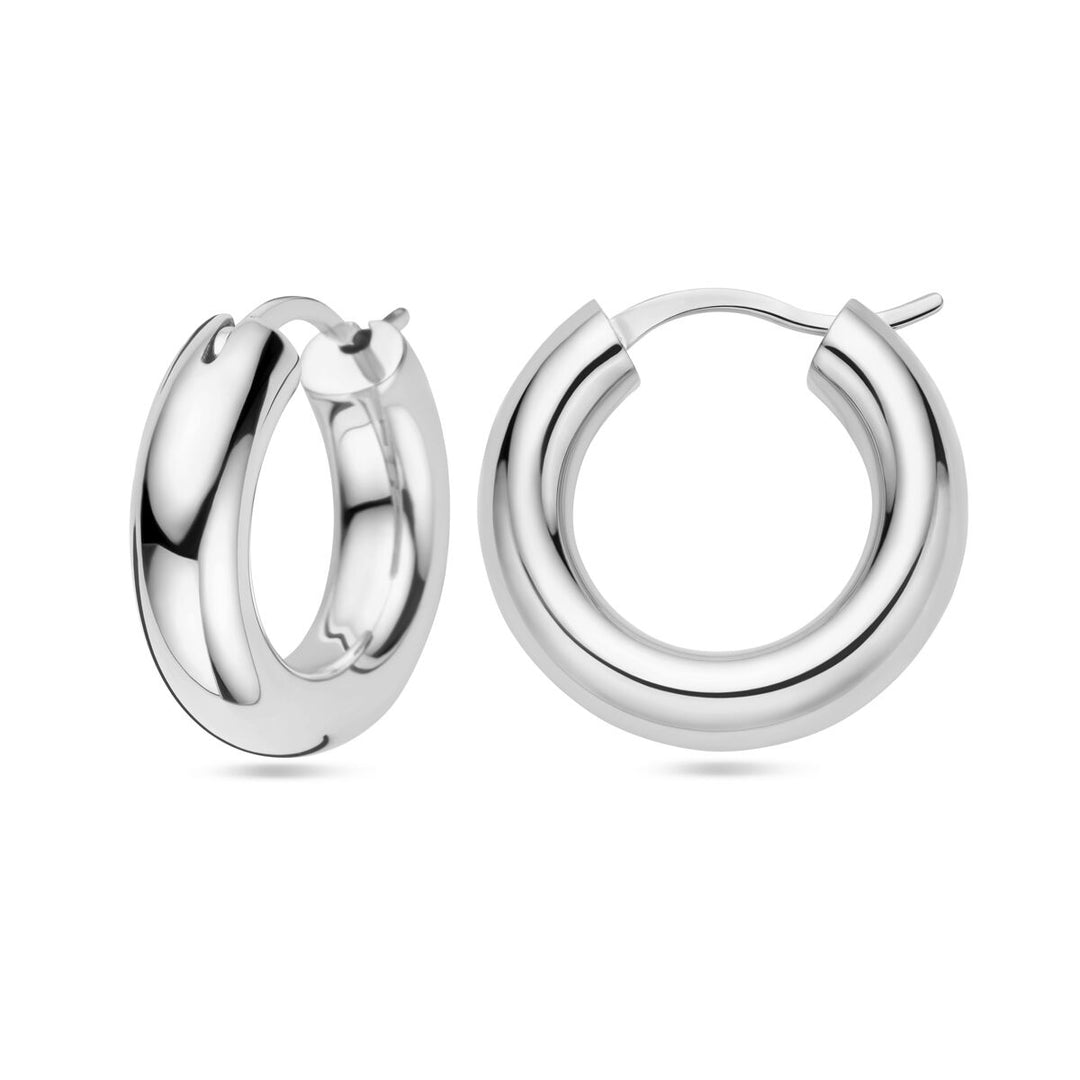 earrings silver rhodium plated