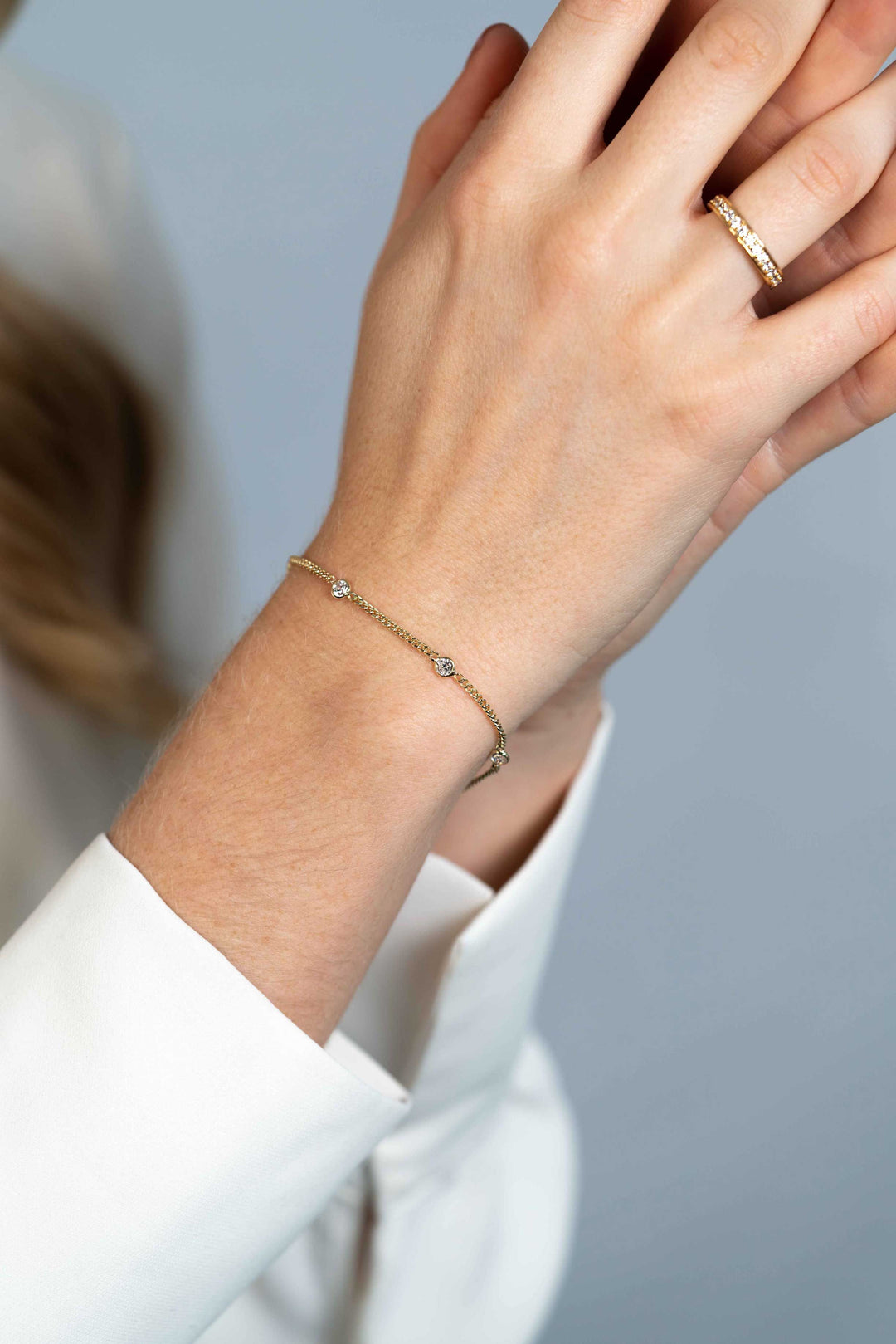 Zinzi Bracelet Gold Plated Zia2263 G