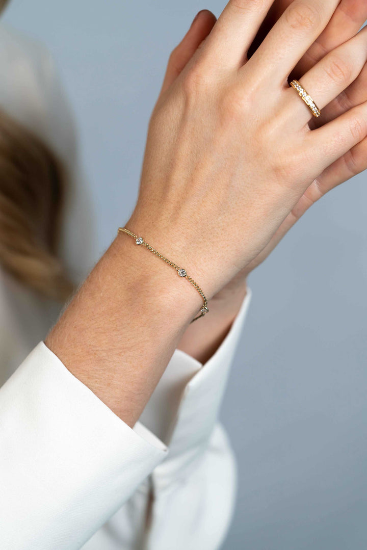 Zinzi Bracelet Gold Plated Zia2263 G