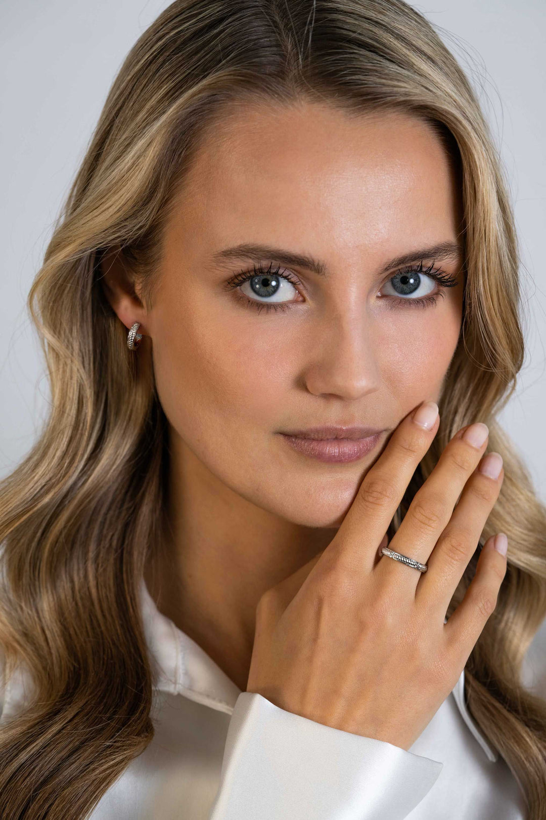 Zinzi Earrings Silver Zio2395