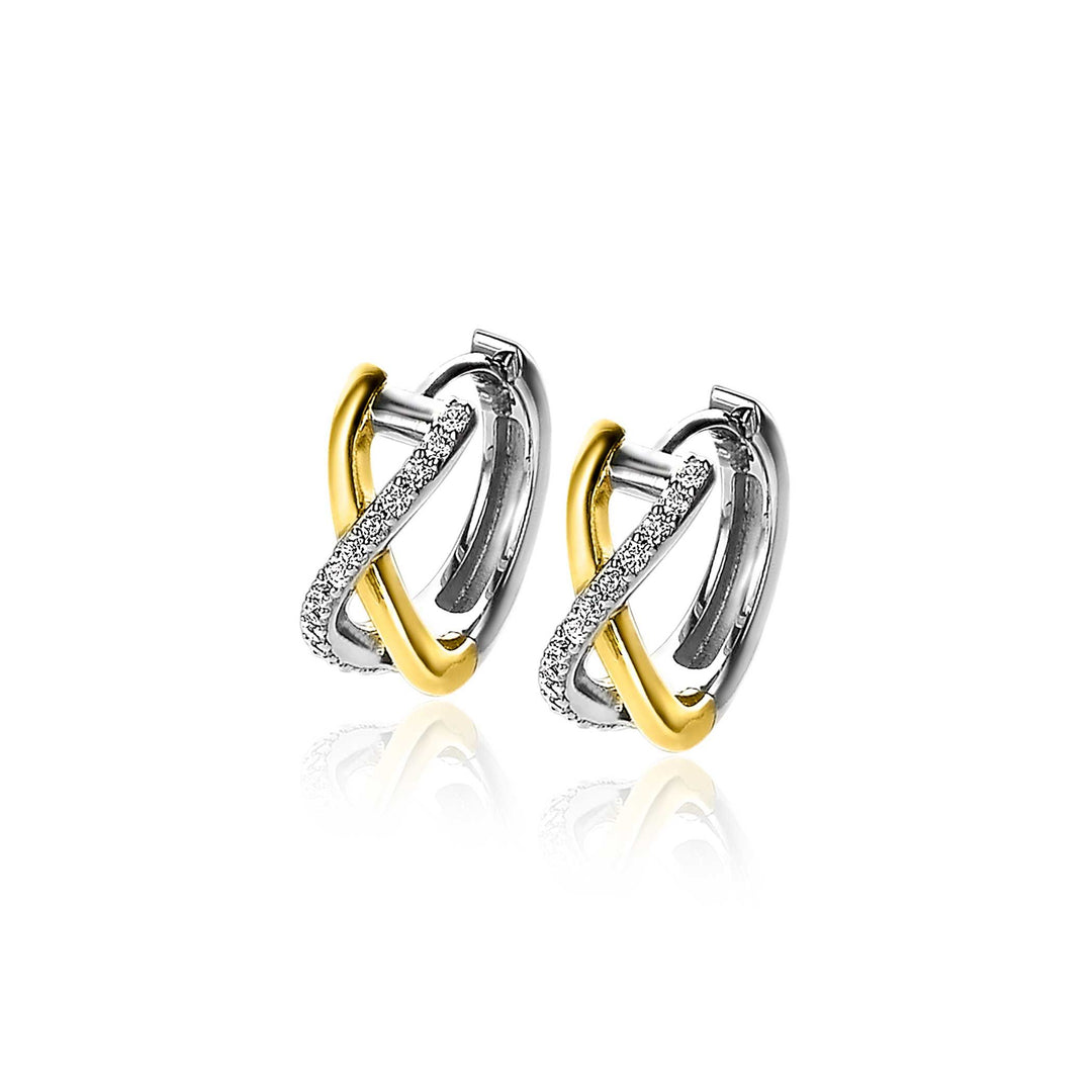 Zinzi Earrings Gold Plated Zio2234