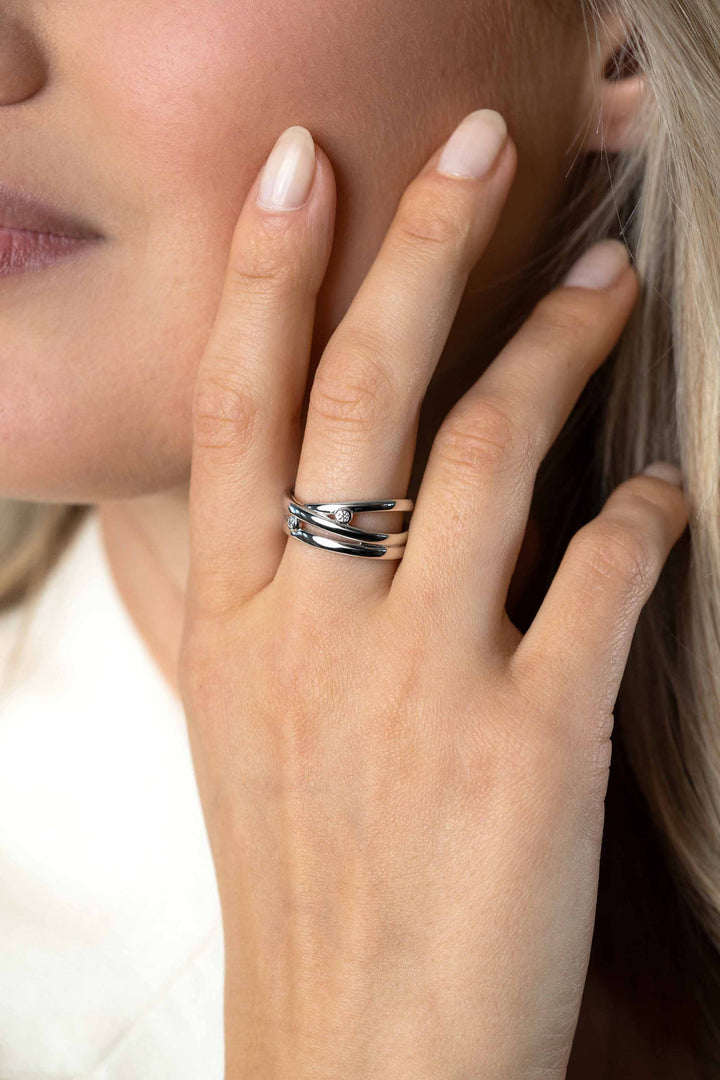 Zinzi Ring Silver Zir2505