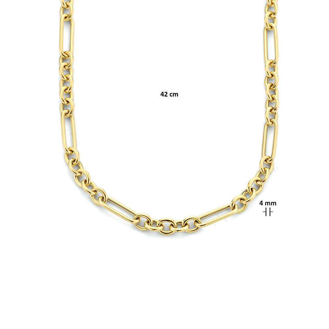 Gold ladies necklace 14K