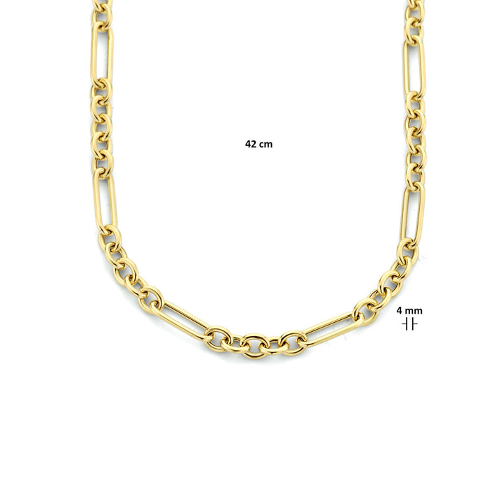 Gold ladies necklace 14K