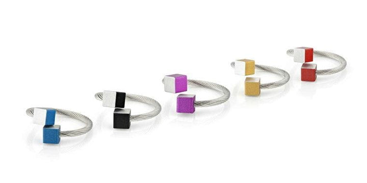 Ring Cubes Gold|Yellow R4G