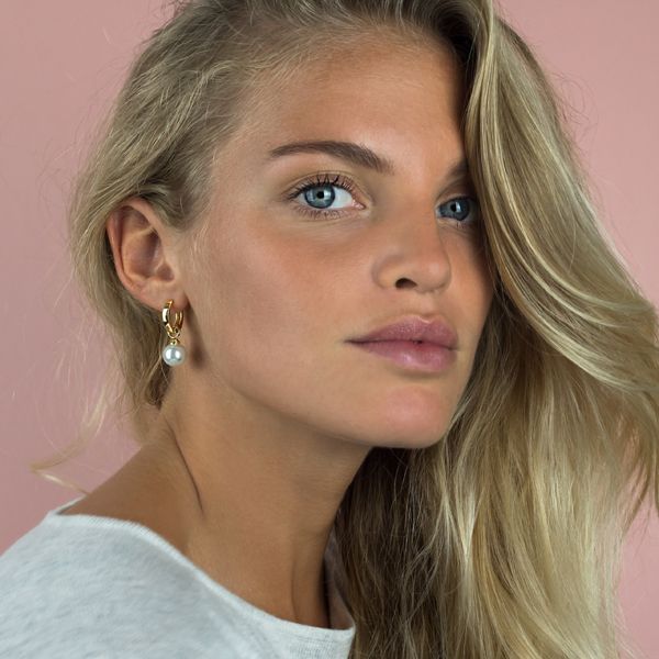 Zinzi Earrings Silver Zich266 W