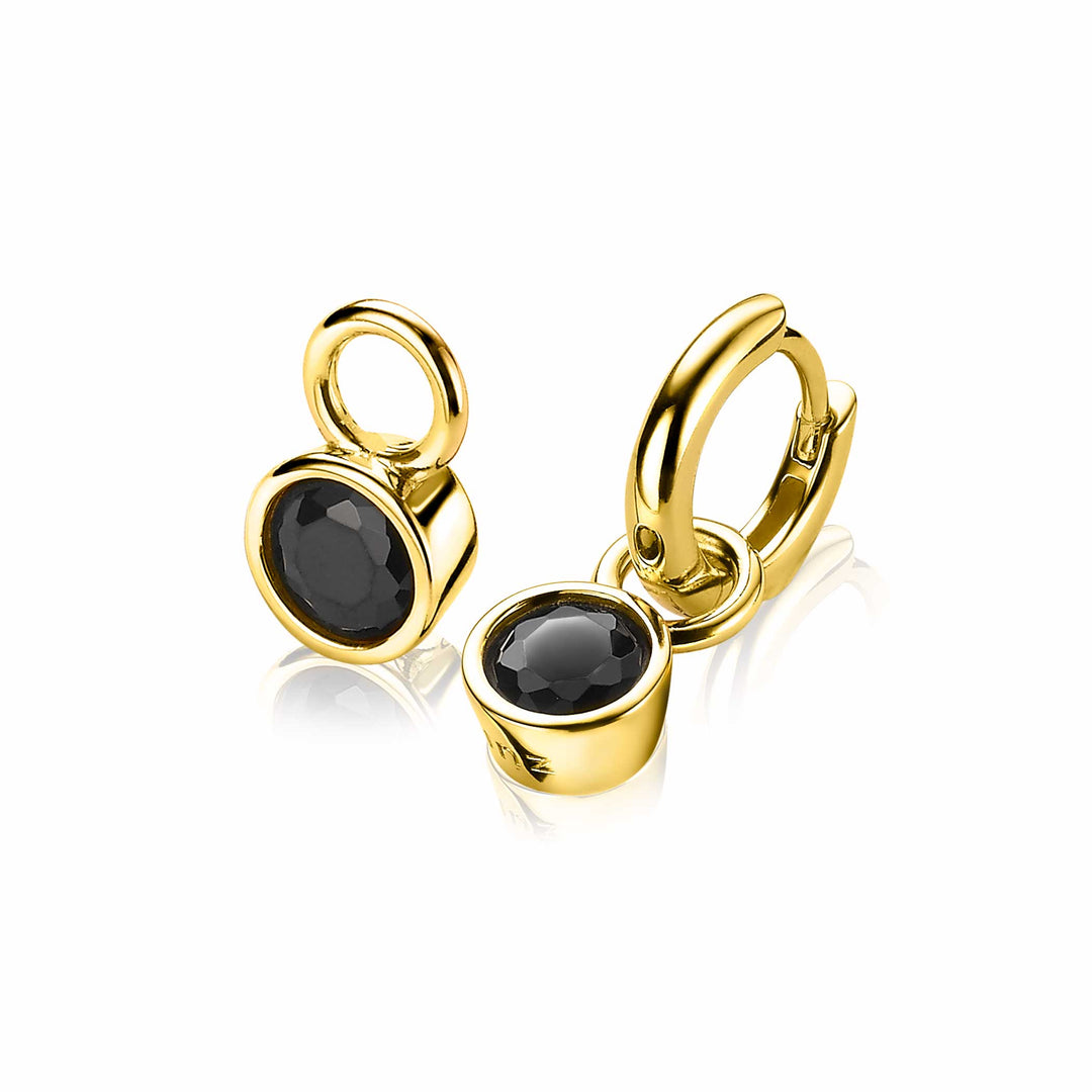 Zinzi Earrings Gold Plated Zich1486 Yz