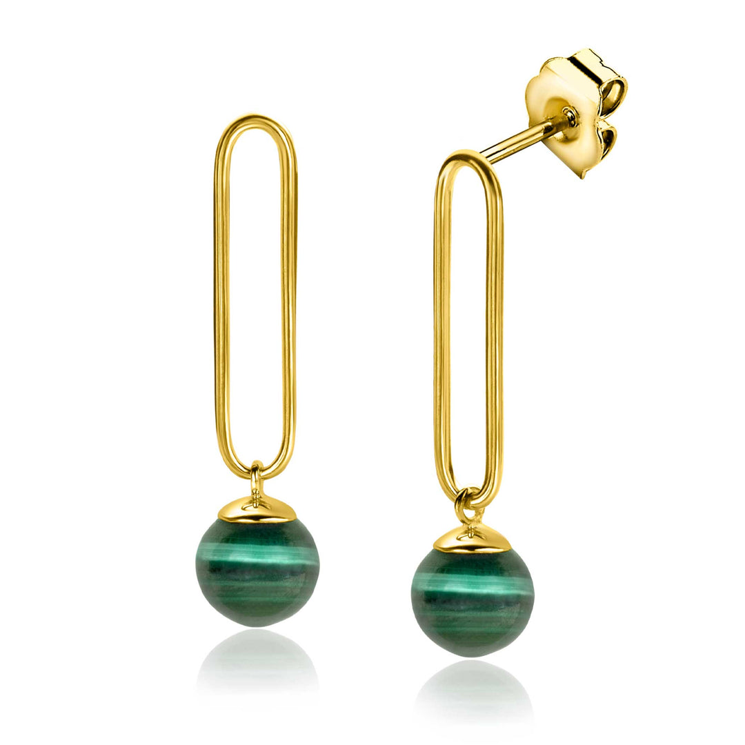 Zinzi Earrings Gold Plated Zio2420