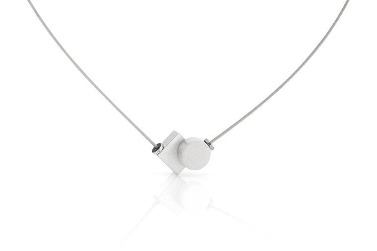 Necklace Round and square C204