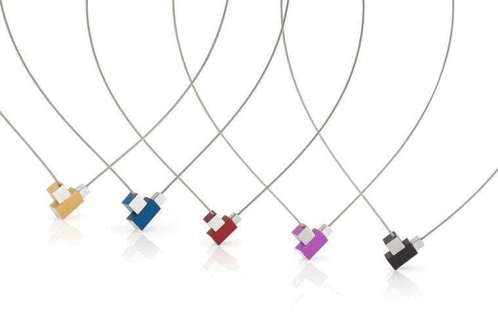 Necklace Square and Rectangle Gold|Yellow C206G