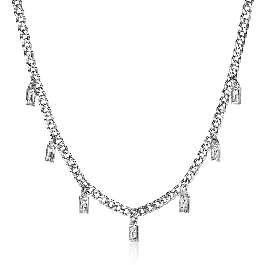 Zinzi Necklace Silver Zic2104