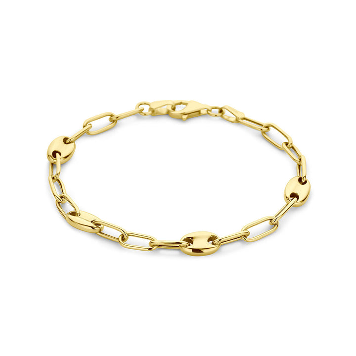 Gold bracelet ladies 14K