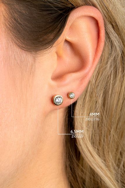 Zinzi Earrings Gold Plated Zio1177 G