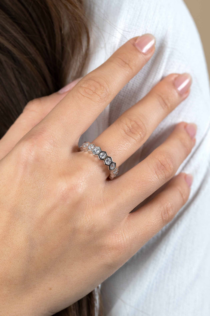 Zinzi Ring Silver Zir2543