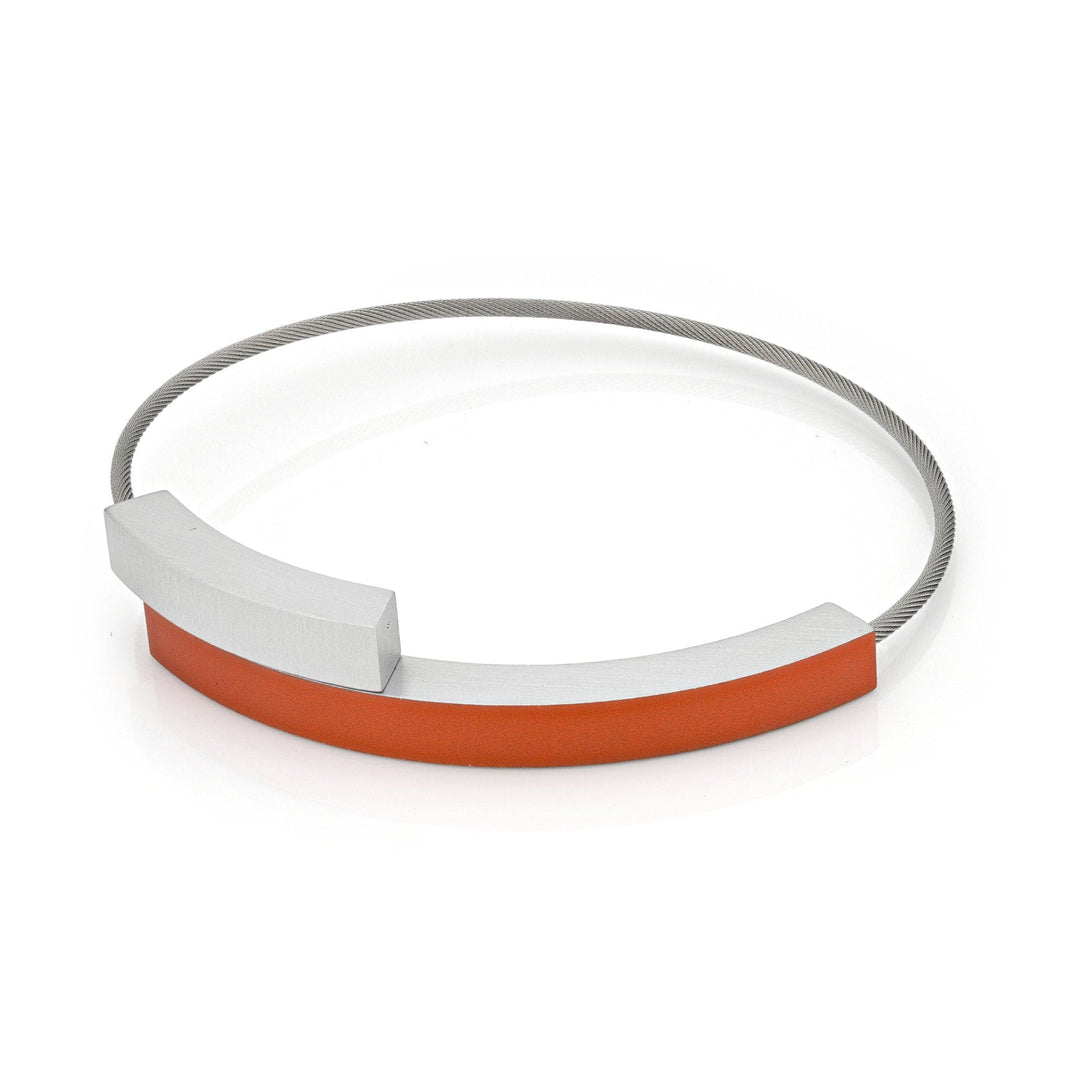 Bracelet Two bows Orange A34O