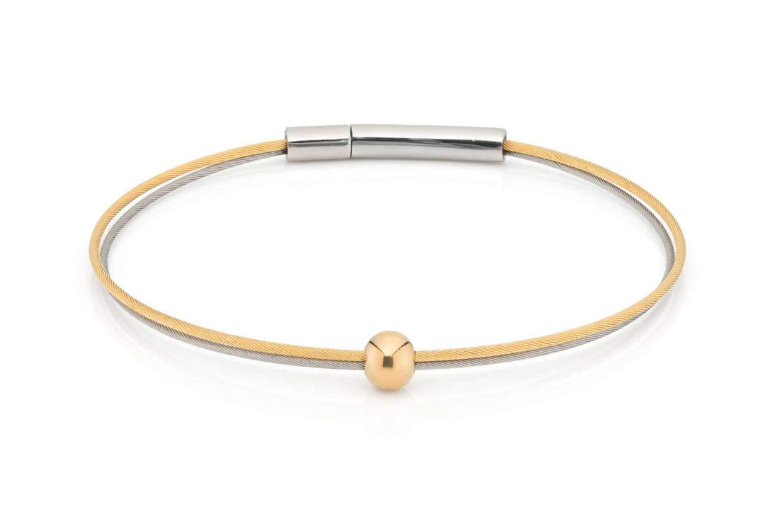 Thinking of You bracelet ball of gold