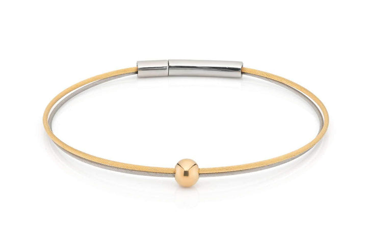 Thinking of You bracelet ball of gold