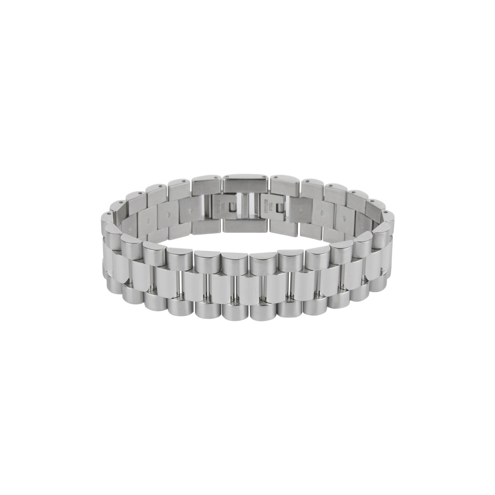Steel men's bracelet BraceLex – Inox