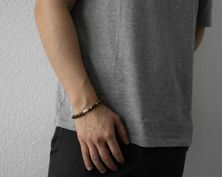 Kralen armband heren - Grand Teton - 8mm