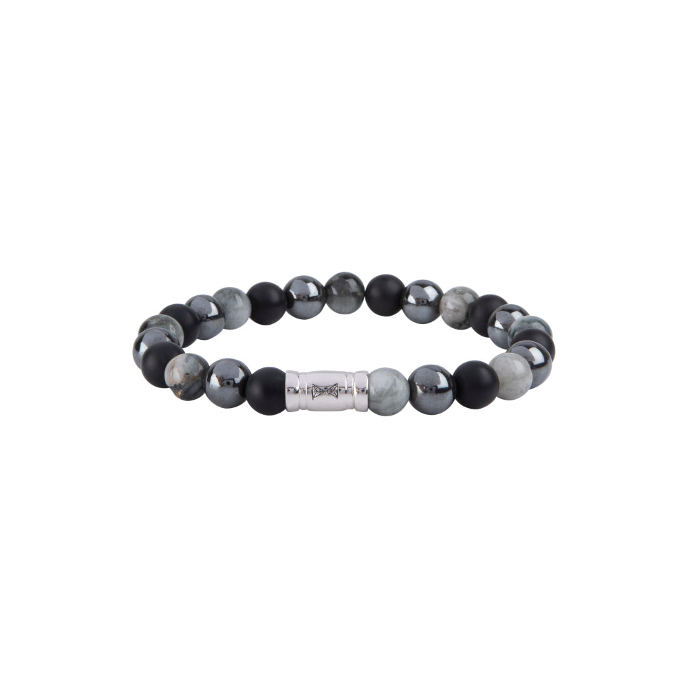 Men's bead bracelet - Kinabalu - 8mm