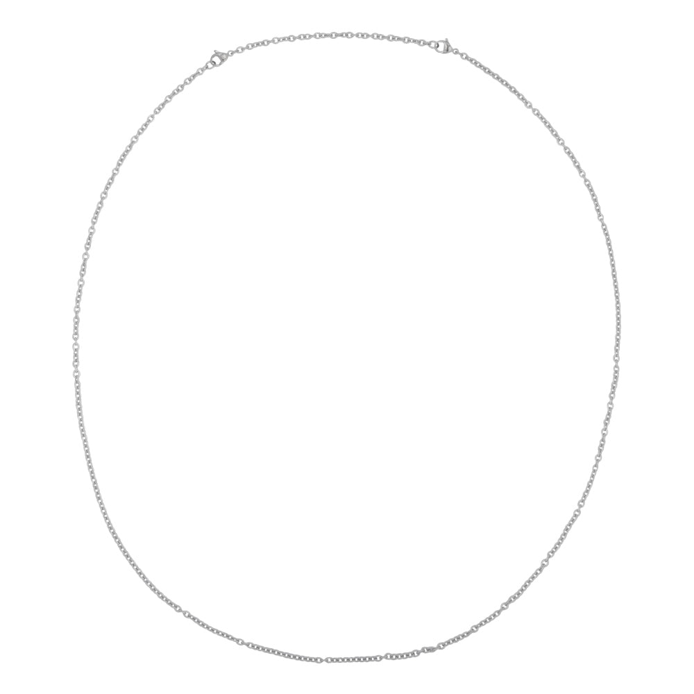 Silver chain men - Loose Chain Cable - Inox