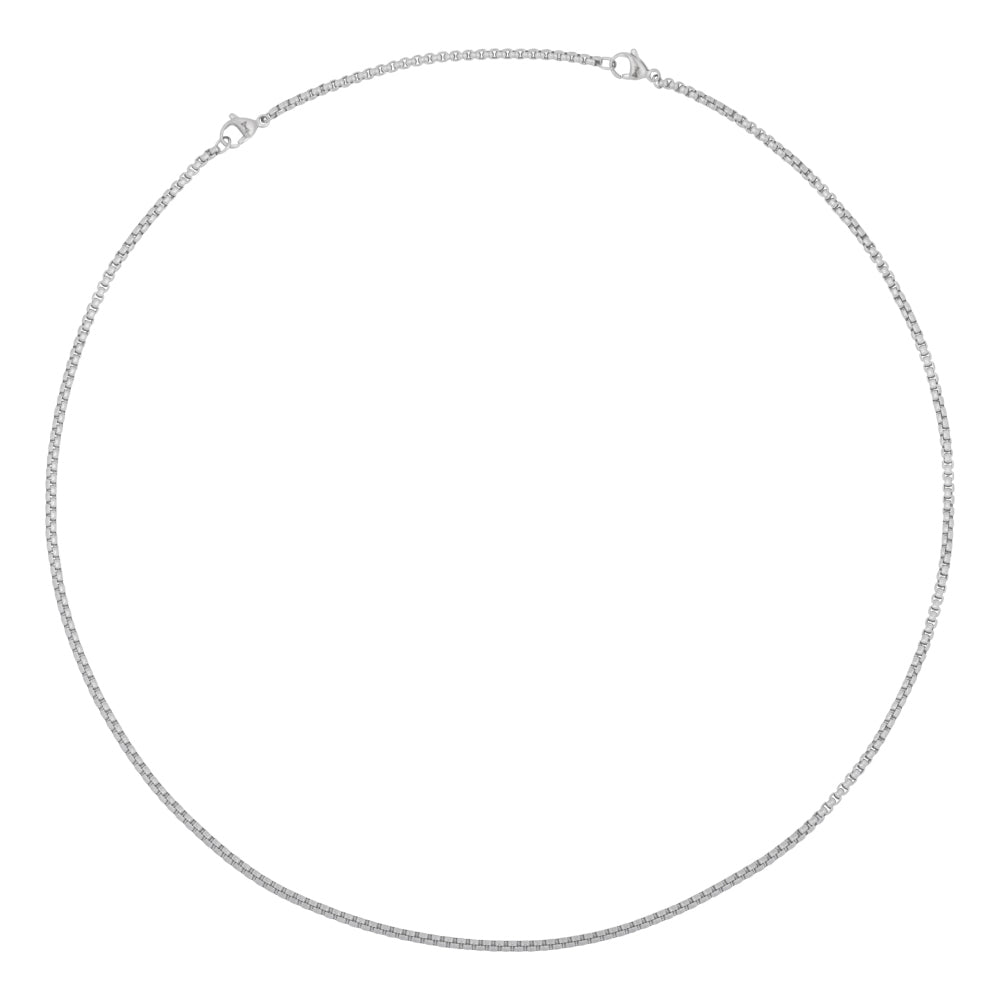 Zilveren ketting heren - Loose Chain Rolo - Inox