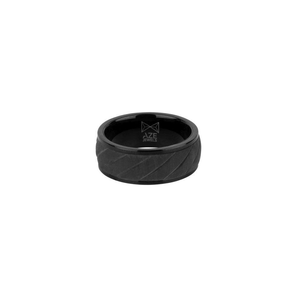 Ring Carbon - Noir