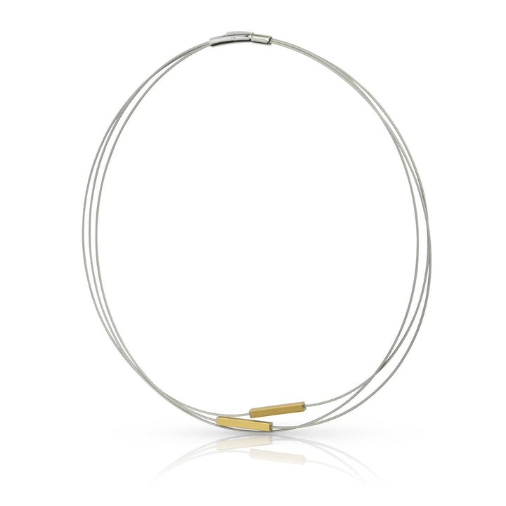 Necklace Bars Gold C243G