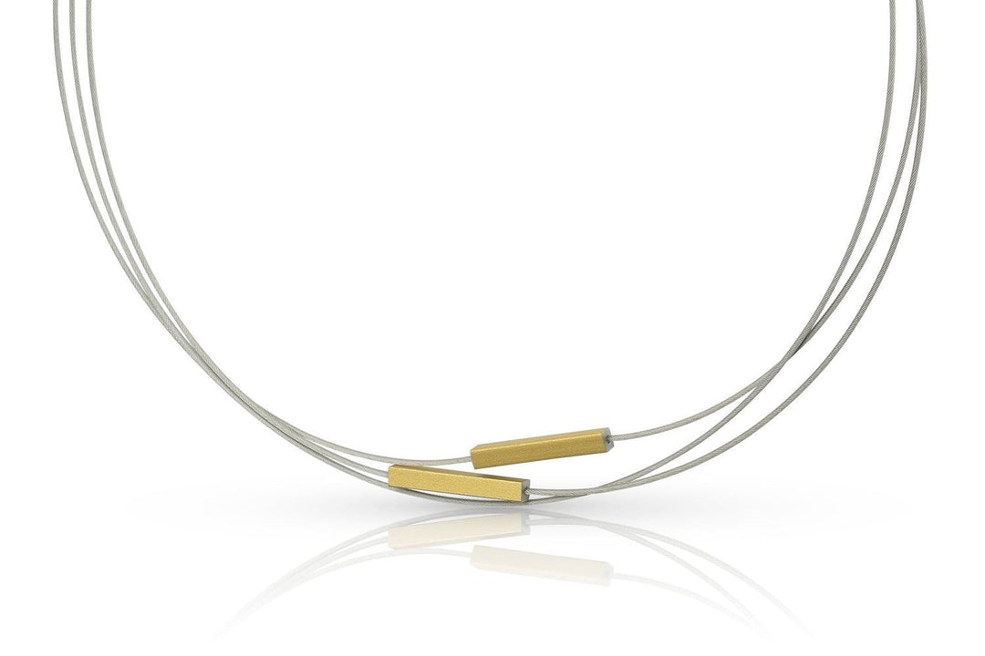 Necklace Bars Gold C243G