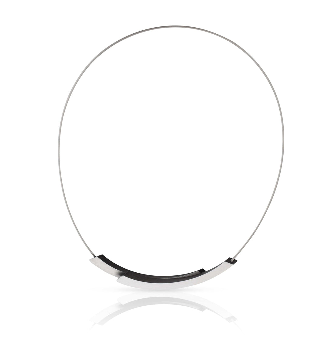 Collier Bogen Zwart C74Z