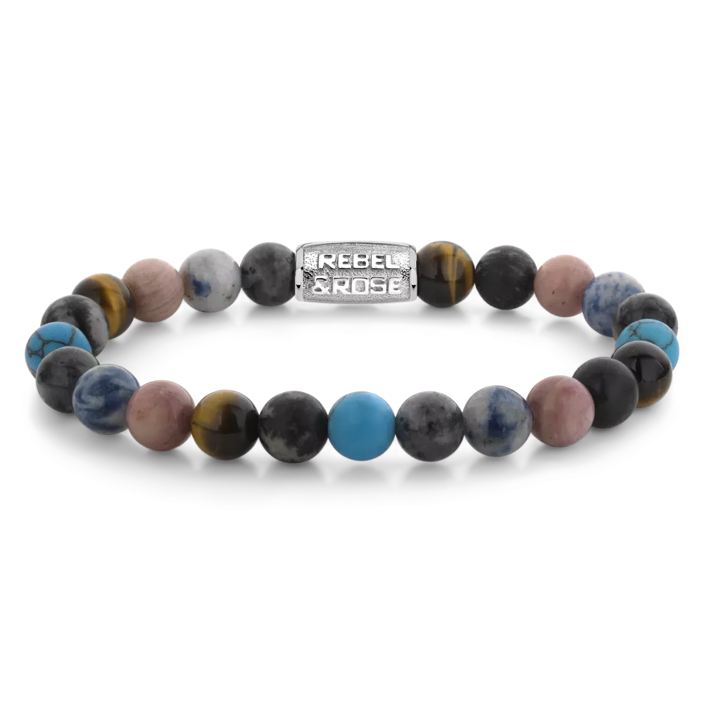 Ocean Coral - 8 mm - Heren Kralen Armband